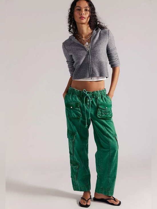 Free People Pants - NWT We The Free Tahiti Pull-On Cargo Pants